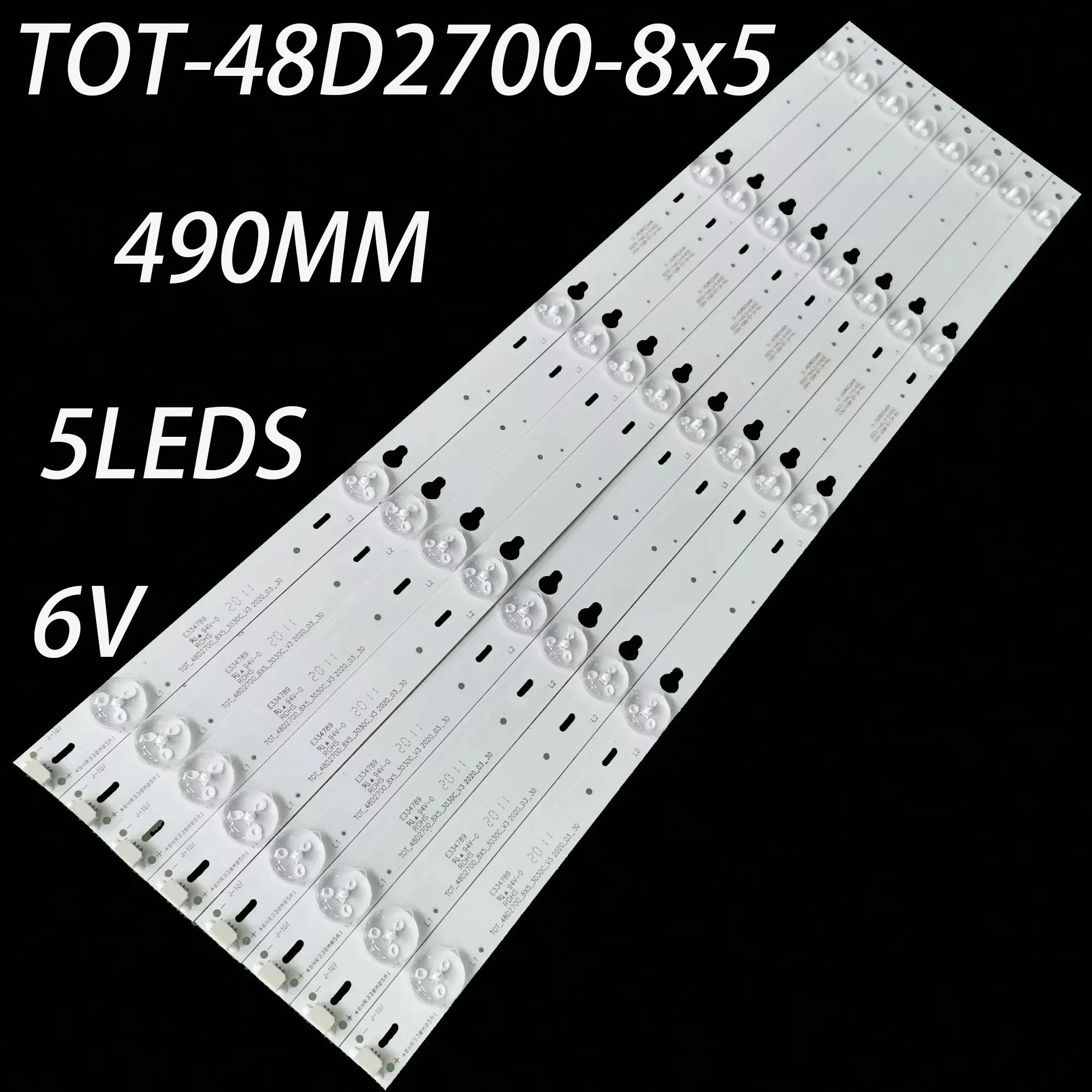 LED TOT-48D2700-8X5, 48D2700-8X5-3030C-V3, D48A810, B48A558U, B48U828U, U838U, Lb4805, L48S4700FS, L48S4700, 48cf262